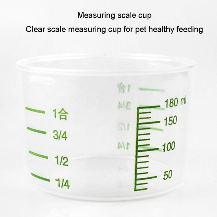 1.5L Pet Food Storage Bucket 4 Snap Dog Food Moisture Proof Sealed Storage Tank(Beige)