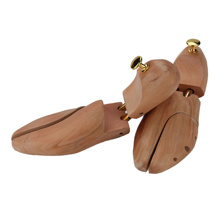 1pair Dutchwood Shoe Stretcher Expander Adjustable Anti-Wrinkle Shoe Last, Size: 43/44