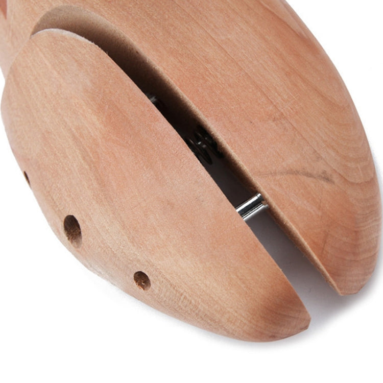 1pair Dutchwood Shoe Stretcher Expander Adjustable Anti-Wrinkle Shoe Last, Size: 43/44