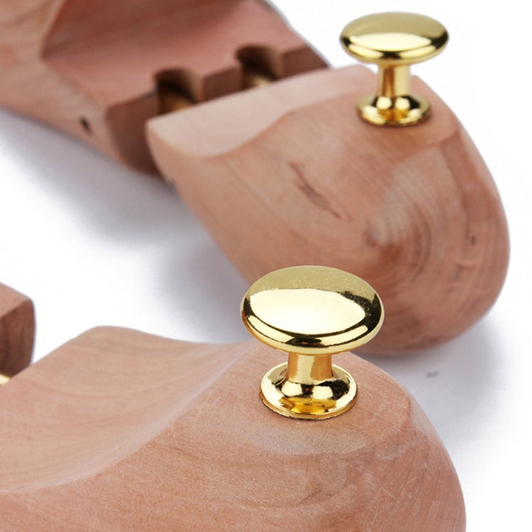 1pair Dutchwood Shoe Stretcher Expander Adjustable Anti-Wrinkle Shoe Last, Size: 43/44