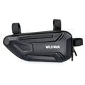 WILD MAN XT4 1.2L EVA Hard Shell Bicycle Triangle Bag Electric Vehicle Side Bag(Sun Pattern)