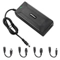 42V 2A Electric Bike Scooter Lithium Battery Charger With 4 Adapter Line UK Plug
