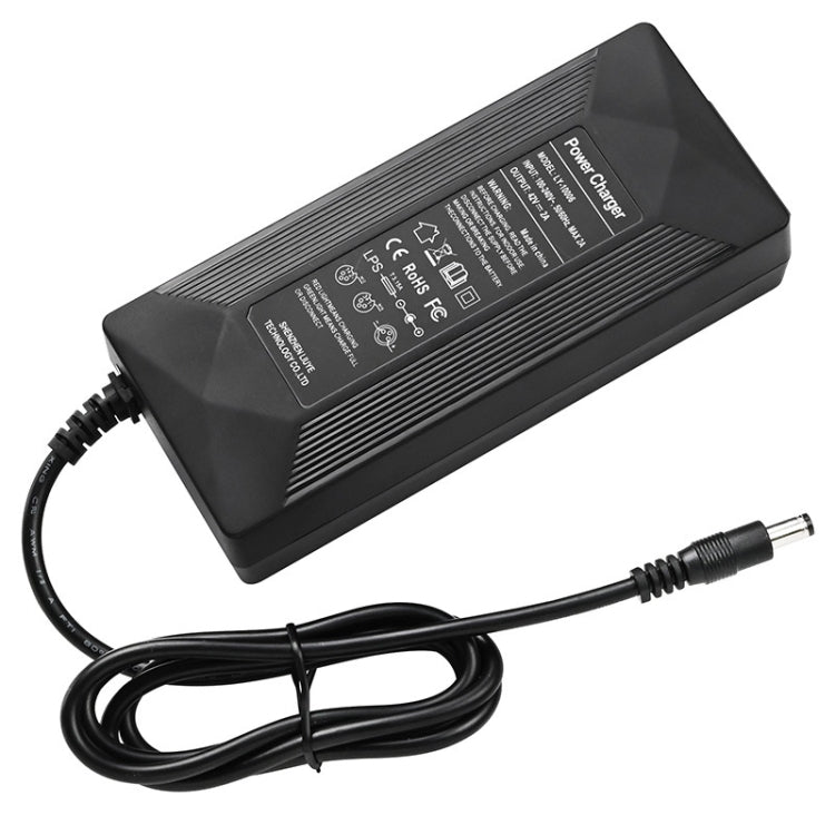 42V 2A Electric Bike Scooter Lithium Battery Charger With 4 Adapter Line US Plug