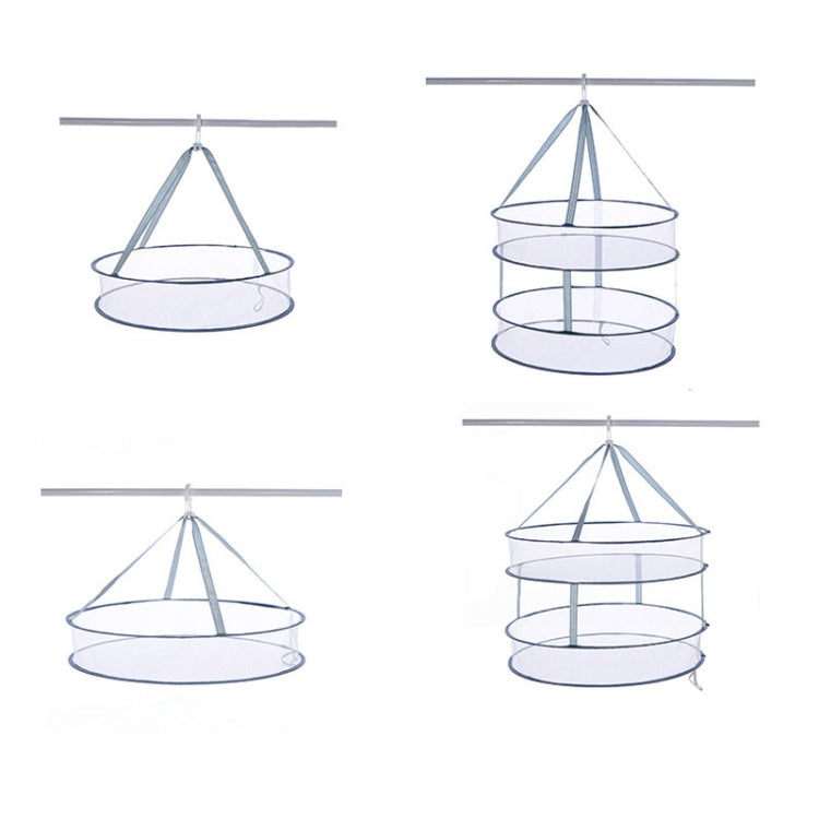 Foldable Drying Clothes Net Hanging Sweater Drying Rack, Spec: 61 x 76cm 3 Layers