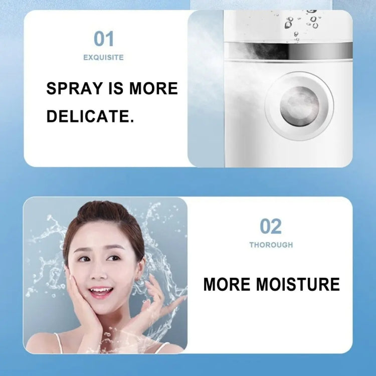 30ml Handheld Alcohol Disinfectant Instrument USB Interface Hydration Meter Humidifier, Color: Pink