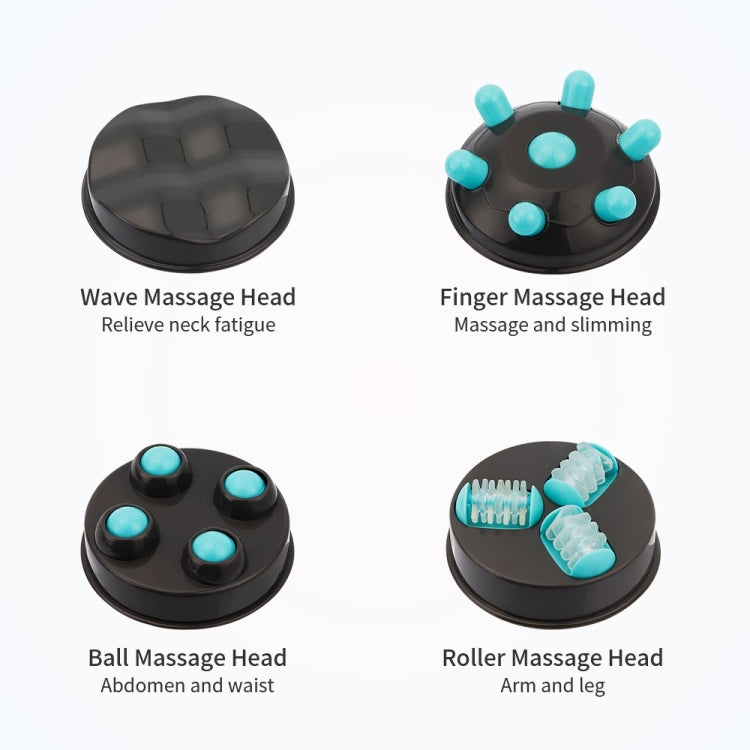 4 in 1 Electric Massager Handheld Fat Pusher Infrared Massager 220V EU Plug