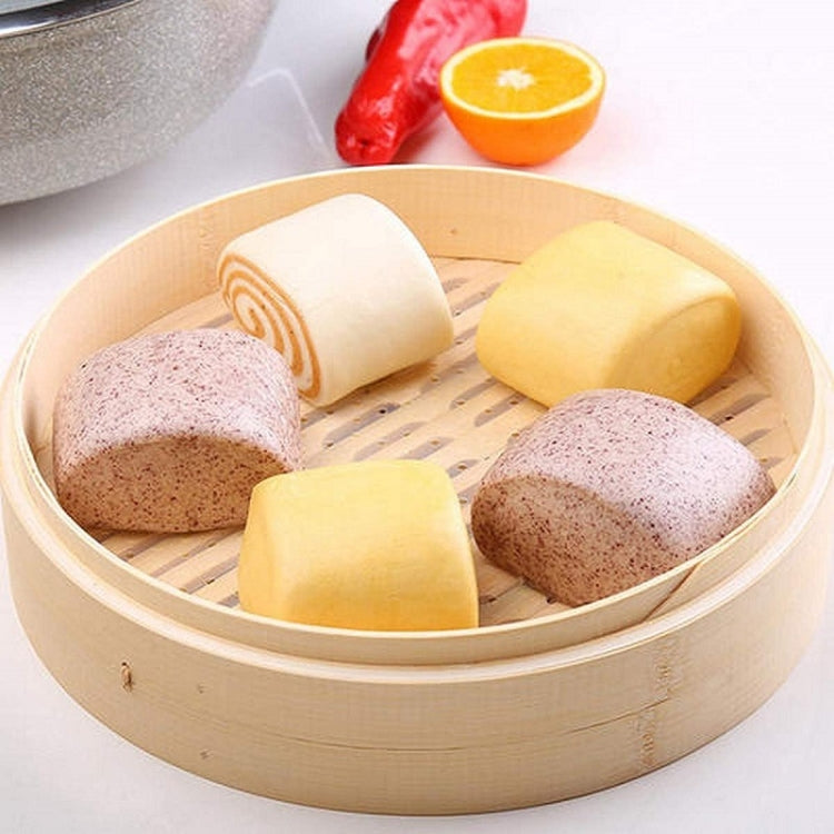 Bamboo Bun Steamer Food Veggie Steamer Basket, Size: 27cm Cage
