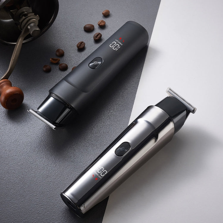 Rechargeable Home Hairdresser Electrical Hair Clippers Hair Shaving Device(Gray)