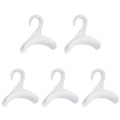 5pcs Wardrobe Hook Hat and Scarf Storage Rack Bag Anti-deformation Arch Hanger(White)