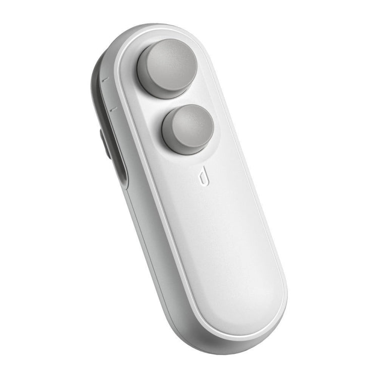 Small 2-in-1 Rechargeable Magnetic Snack Sealer Household Mini Sealing Machine(White)