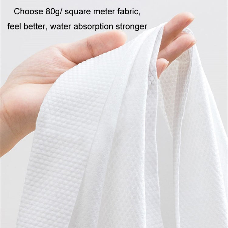 5pcs 30cmx60cm Pearl Pattern Travelling Cotton Disposable Face Towel Bagged Washcloths(Pink Packaging)