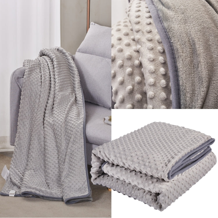 1.3 x 1.6m 220V Electric Blanket Heated Mattress Shawl Winter Body Warmer EU Plug(Dot Velvet)
