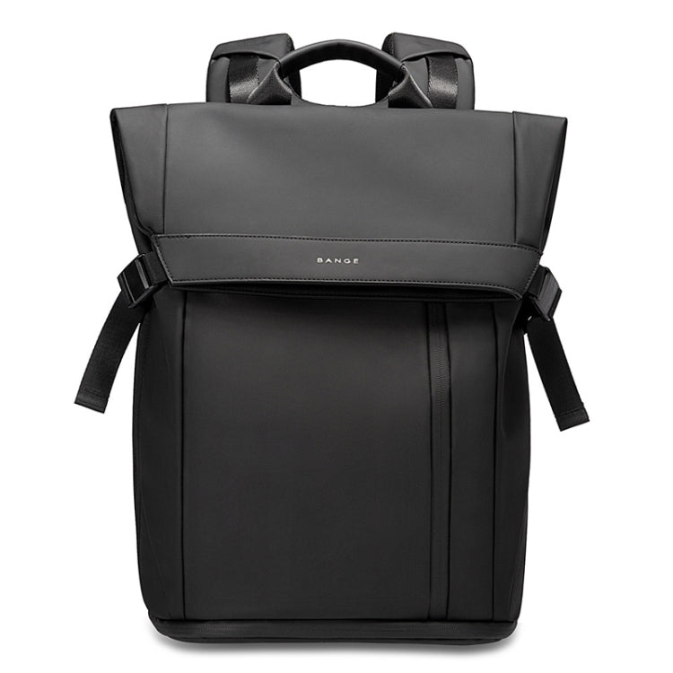 BANGE BG-7700 Large Capacity Mens Casual Double-Shoulder Backpack Student Computer Book Bag(Black)