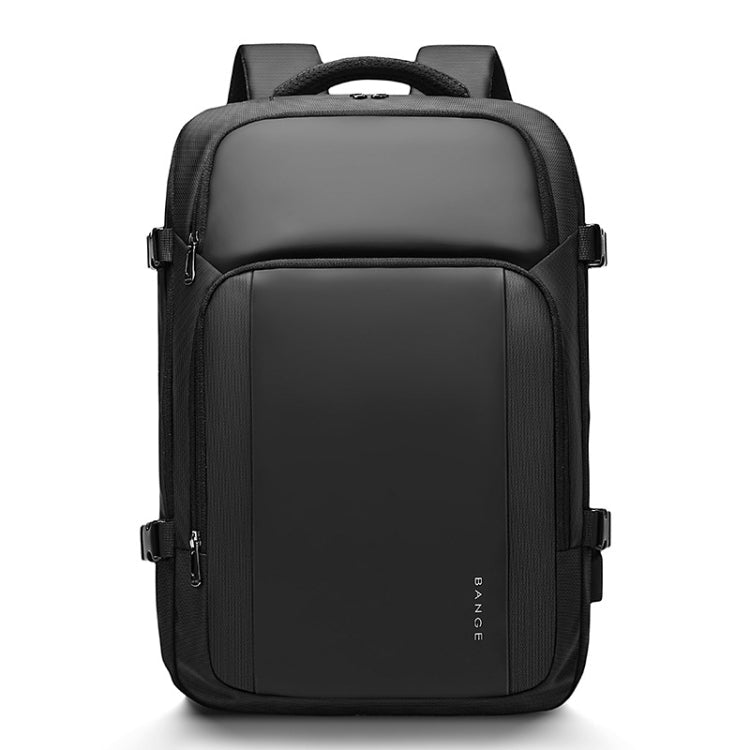 BANGE BG-7690 Mens Business Double-Shoulder Backpack Large Capacity Waterproof Traveling Computer Bag(Black)