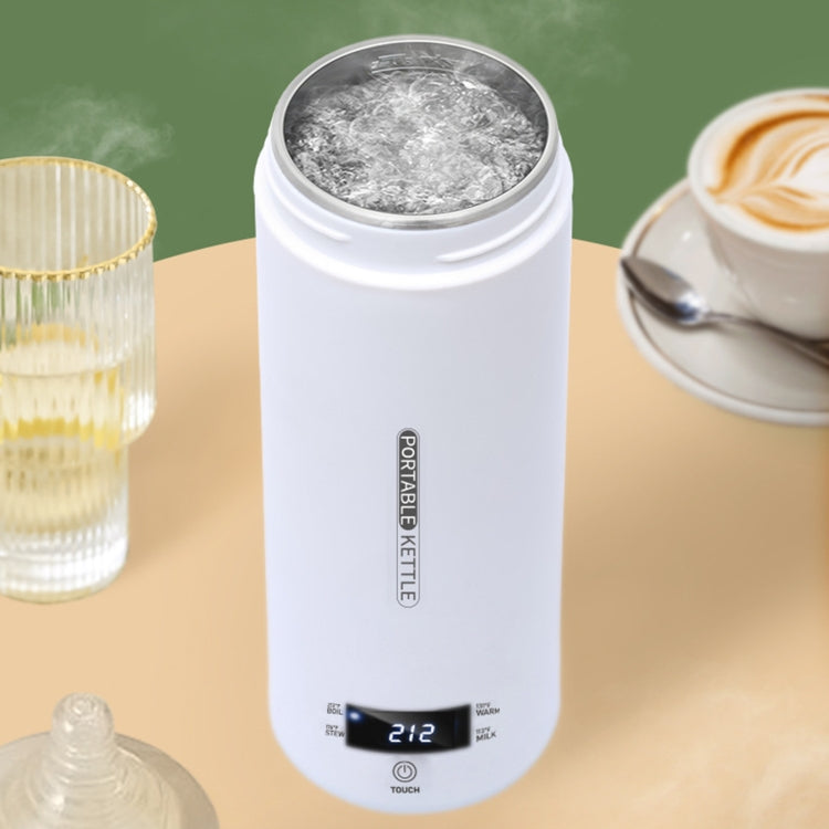 300W 500ml Electric Heating Water Cup Smart Boiling Kettle Temperature Control Kettle, Spec: SUS304 UK Plug