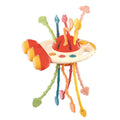 Baby Puzzle Fun Finger Pumping Toys Enlightenment Early Teaching Toys, Style: Rocket (Red)