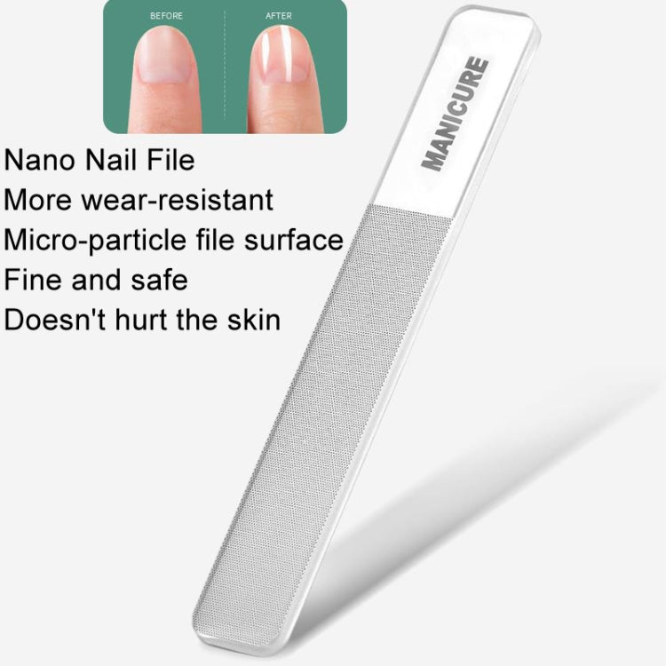 4pcs /Set Stainless Steel Nail Knife Set Household Portable Rotating Bag Nail Cutting Tool, Color: Dark Green