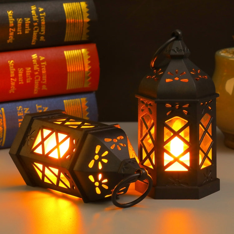 1.5V LED Electronic Candle Light Portable Lamp Wind Lamp Retro Decorative Lights