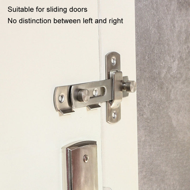 Extra Large 304 Stainless Steel Barn Door Lock Hook Stainless Steel Door Buckle Insertion