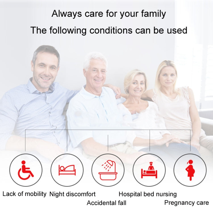 CACAZI C20 Two To Three Wireless Pager For The Elderly Home Care Waterproof Emergency Pager, EU Plug(Silver)