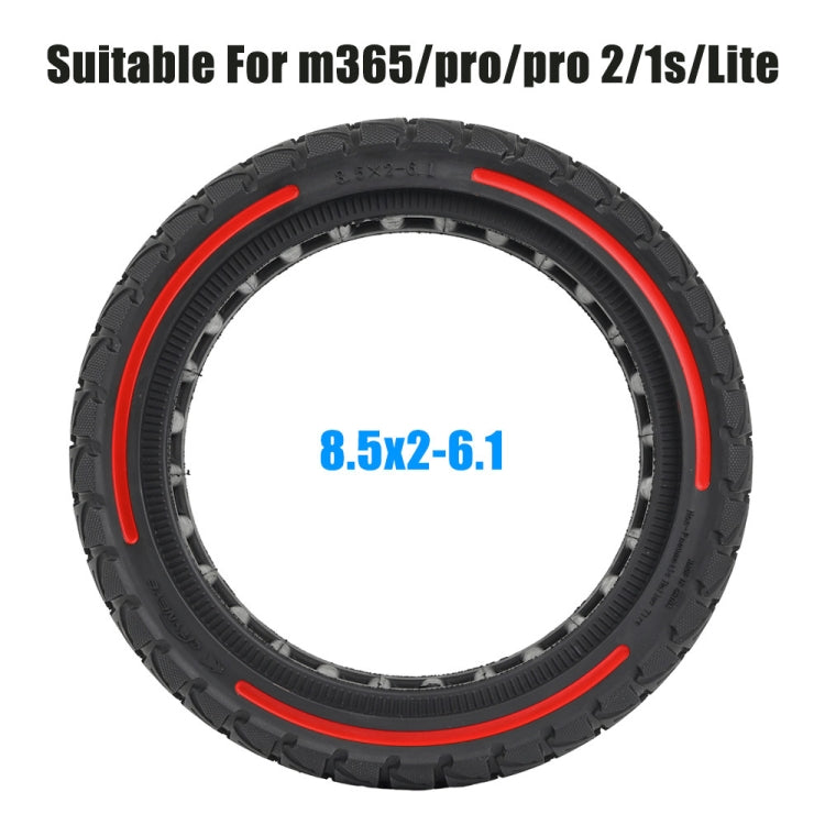 8.5 x 2 inch Colorful Flick Off-road Honeycomb Tires for Xiaomi M365 / Pro / Pro 2 / 1S / Lite(Tricolor)
