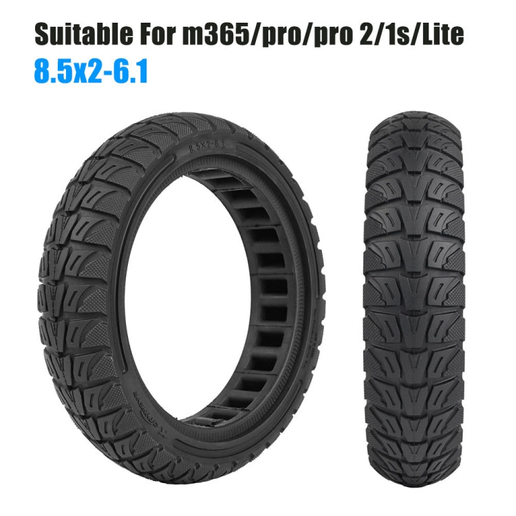 8.5 x 2 inch Colorful Flick Off-road Honeycomb Tires for Xiaomi M365 / Pro / Pro 2 / 1S / Lite(Blue)