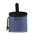 LDLC Outdoor Pet Snack Bag Oxford Cloth Reflective Dog Training Bag(Denim Blue)