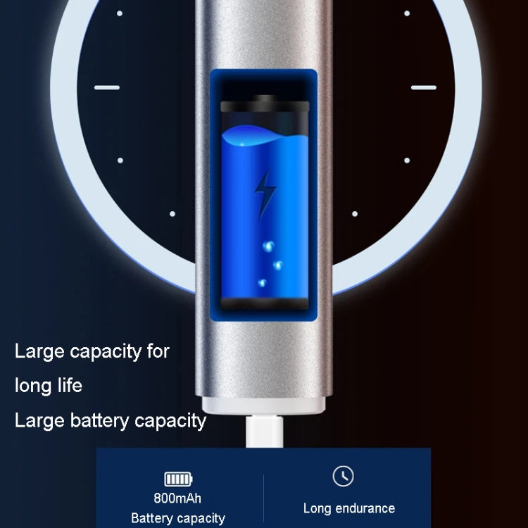 15 Gears Rechargeable Mole Spotting Pen Laser Beauty Instrument Spot Removal Magic Tool(Silver)