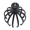 Electrical Scalp Massager Multi-Claw Vibrating Stress Relief Stimulating Hair Scratcher(Black)