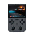 AMPOWN XU10 Handheld Game Console 3.5-Inch IPS Screen Linux System Portable Video Arcade 64G(Grey)
