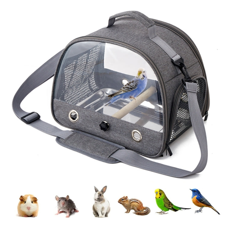 33x26x24cm Portable Foldable Birdcage Oxford Cloth Hamster Rabbit Squirrel Pet Outing Bag