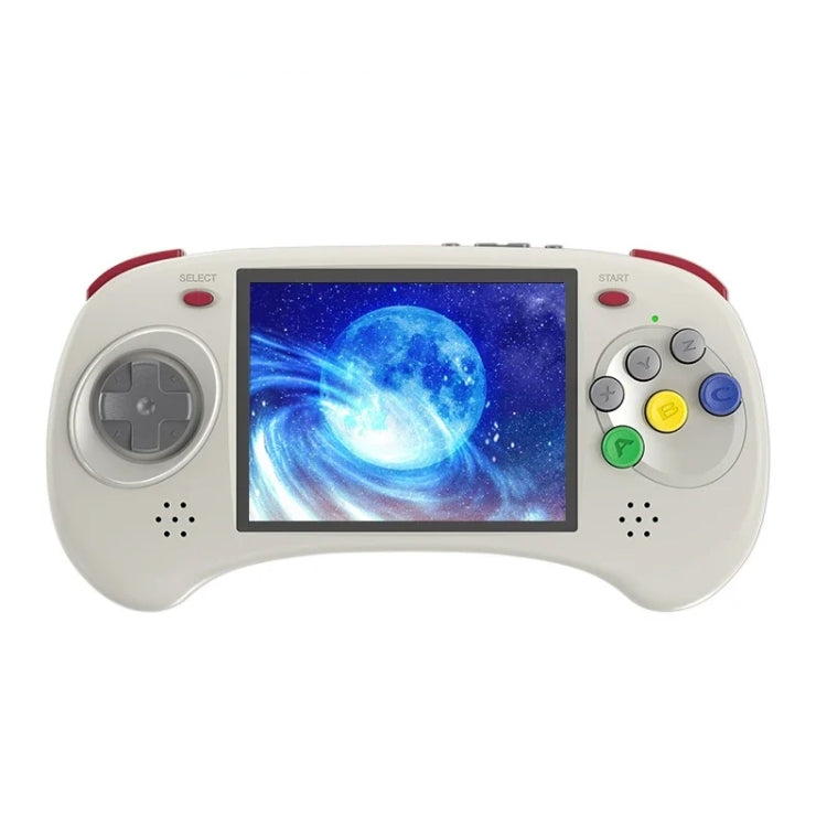 ANBERNIC RG ARC-D Handheld Game Console 4-Inch IPS Screen Linux / Android 11 System Portable Video Arcade 128G(Gray)