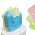 3 In 1 Fancy Corner Cutter Multi-angle Corner Cutter Chamfering Embosser, Style: Round Corner (Blue)
