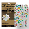 ENLEE 11pcs /Set Mountain Bike Frame Color Changing Anti-Scratch Sticker Waterproof Protective Film For Cycling Equipment, Model: Caterpillaine