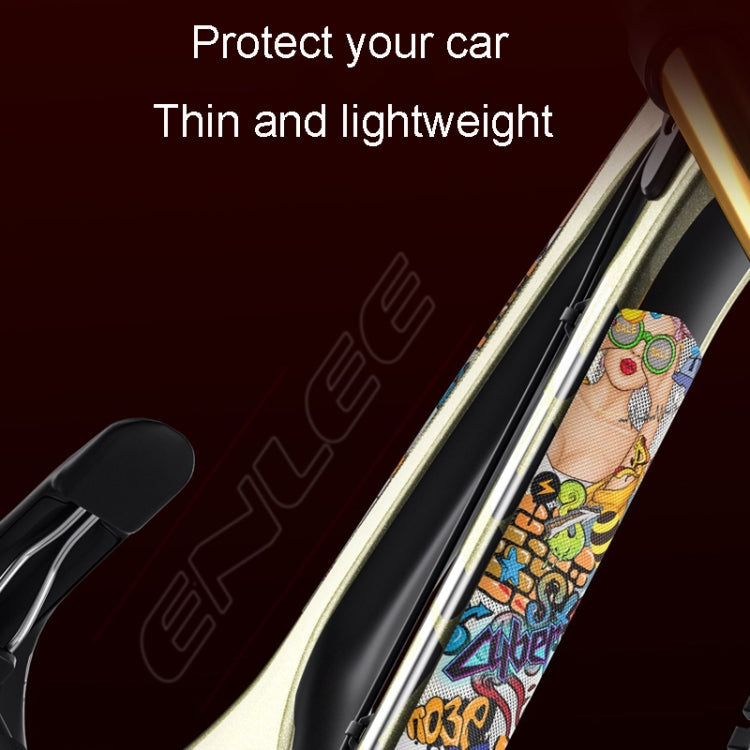ENLEE 11pcs /Set Mountain Bike Frame Color Changing Anti-Scratch Sticker Waterproof Protective Film For Cycling Equipment, Model: Caterpillaine