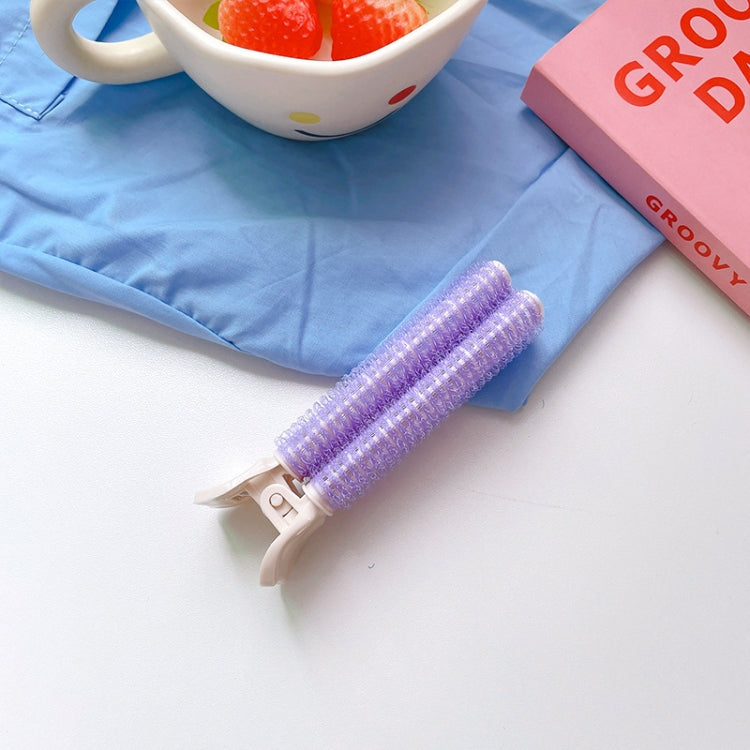 Fluffy Hair Clips Volumizing Root Clips Women Girls DIY Hair Styling Tool(Light Purple)