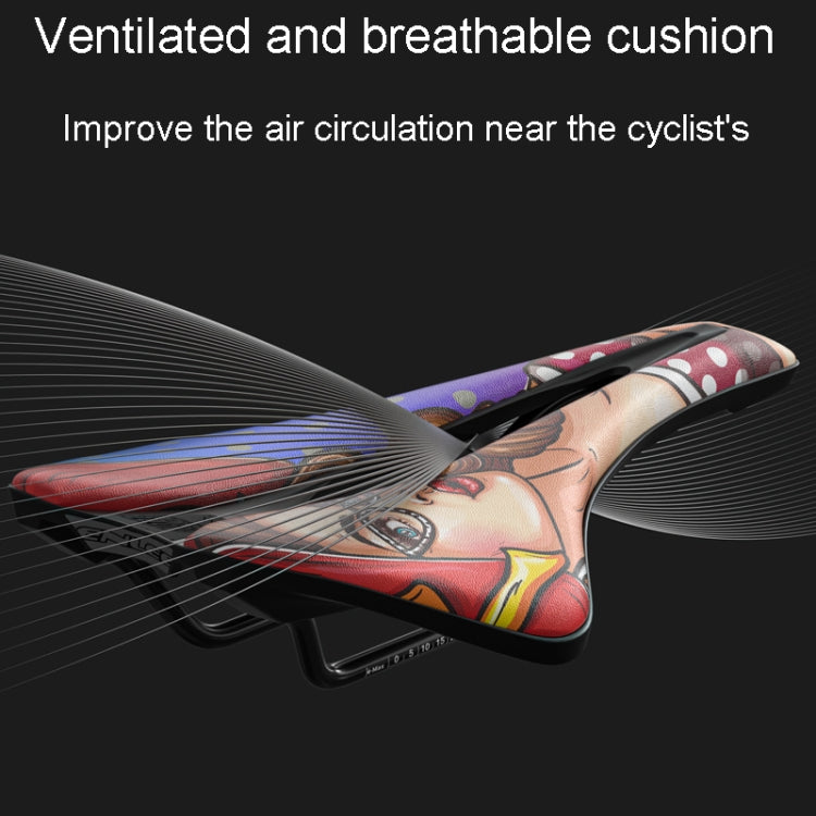 ENLEE E-ZD312 Bicycle MTB Saddle Cushion Super Soft Road Bike Saddle Pads, Model: D Model