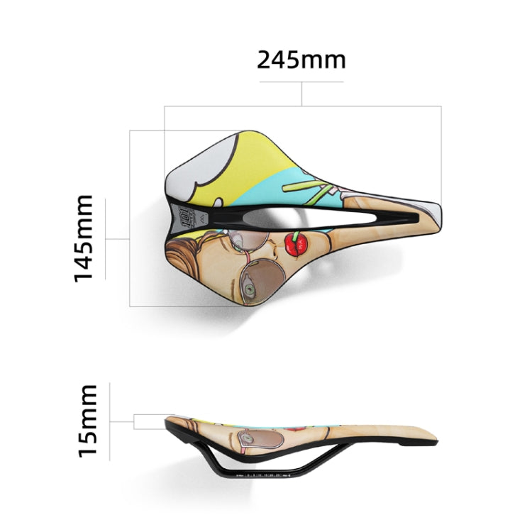 ENLEE E-ZD312 Bicycle MTB Saddle Cushion Super Soft Road Bike Saddle Pads, Model: E Model