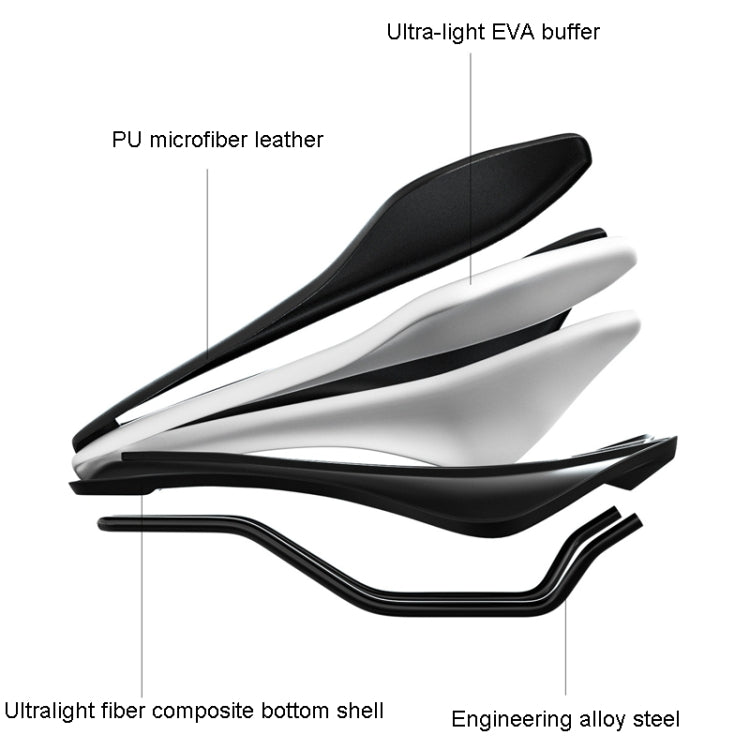 ENLEE E-ZD312 Bicycle MTB Saddle Cushion Super Soft Road Bike Saddle Pads, Model: D Model