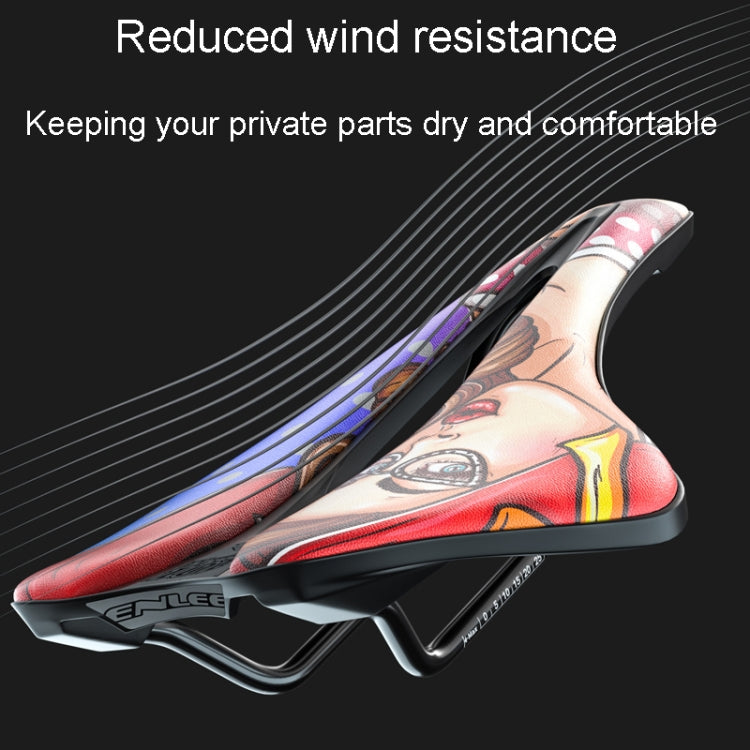 ENLEE E-ZD312 Bicycle MTB Saddle Cushion Super Soft Road Bike Saddle Pads, Model: E Model