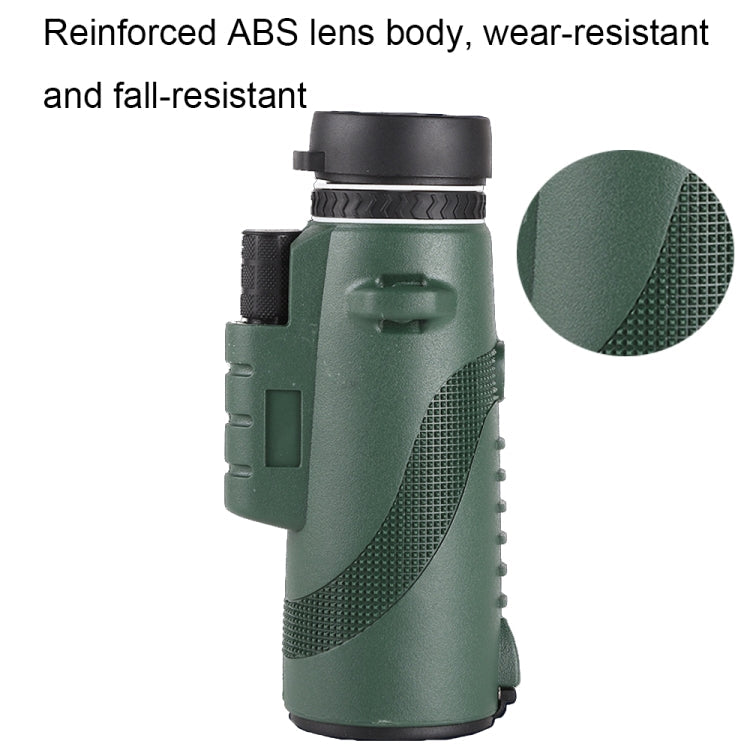 40x60 FMC Multi-layer Coated High-definition Monocular Binoculars Standard