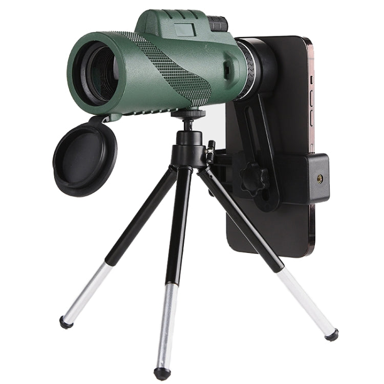 40x60 FMC Multi-layer Coated High-definition Monocular Binoculars with Holder and Tripod