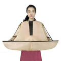 Adult Hairdressing Apron Foldable Cloak Shawl With Sleeves