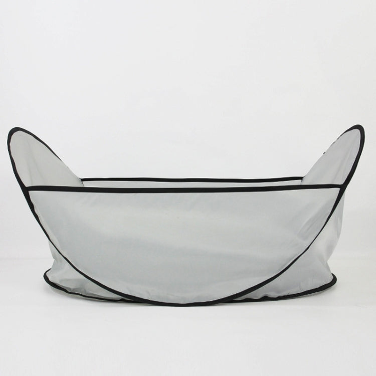 Pet Shaving Bibs Prevent Pet Hair From Falling To Ground(Light Gray)