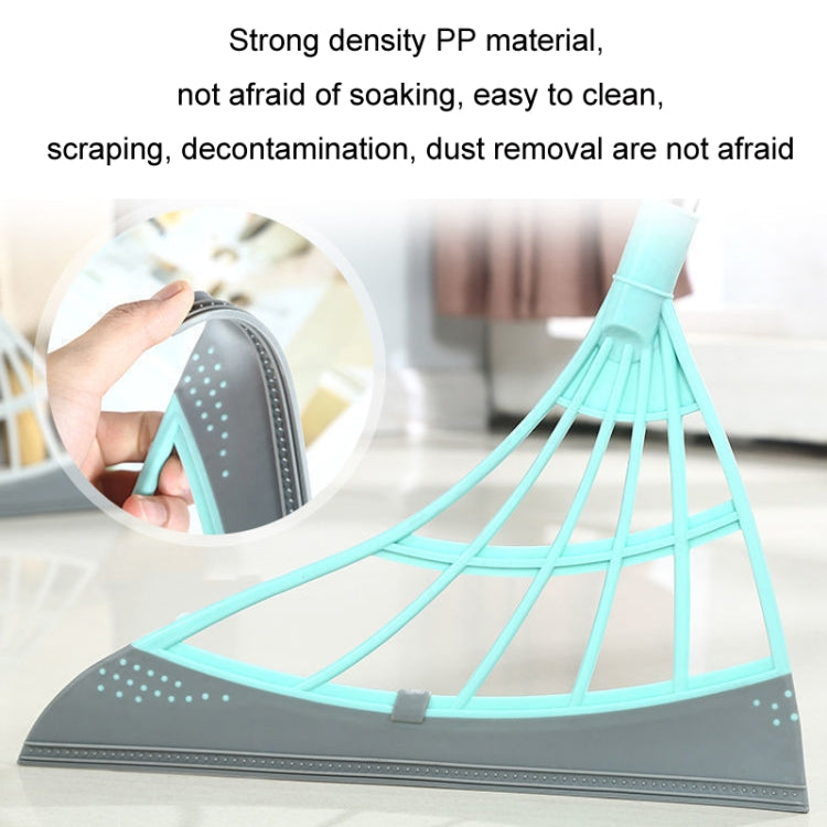 Magic Broom Household Hair Cleaning Mop Bathroom Wiper(Gray Stitching)