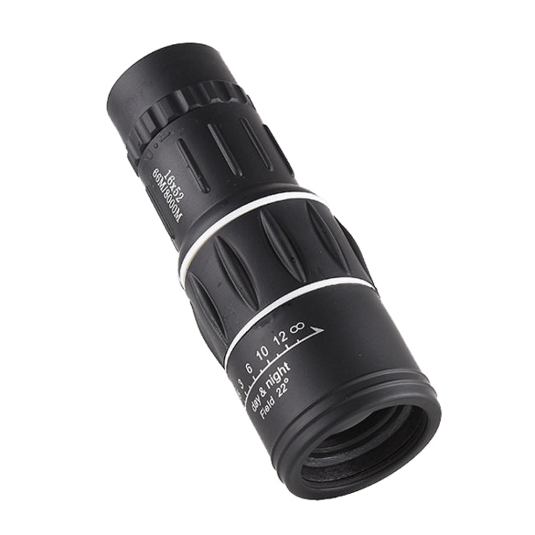 16x52 High Definition Outdoor Bird Viewing Monocular Telescope, Spec: Green Film without Bag