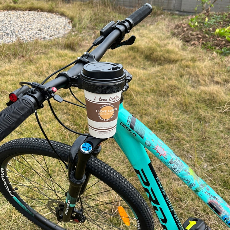 ENLEE KF-2.0 Bicycle Coffee Cup Bracket Stroller Bottle Carrier Tea Kettle Mug Holder(Dark Blue)