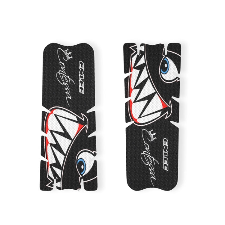 ENLEE EM2201 2pcs /Set Bicycle Crank Protective Covers Universal Decoration For Mountain And Road Bikes, Model: Shark
