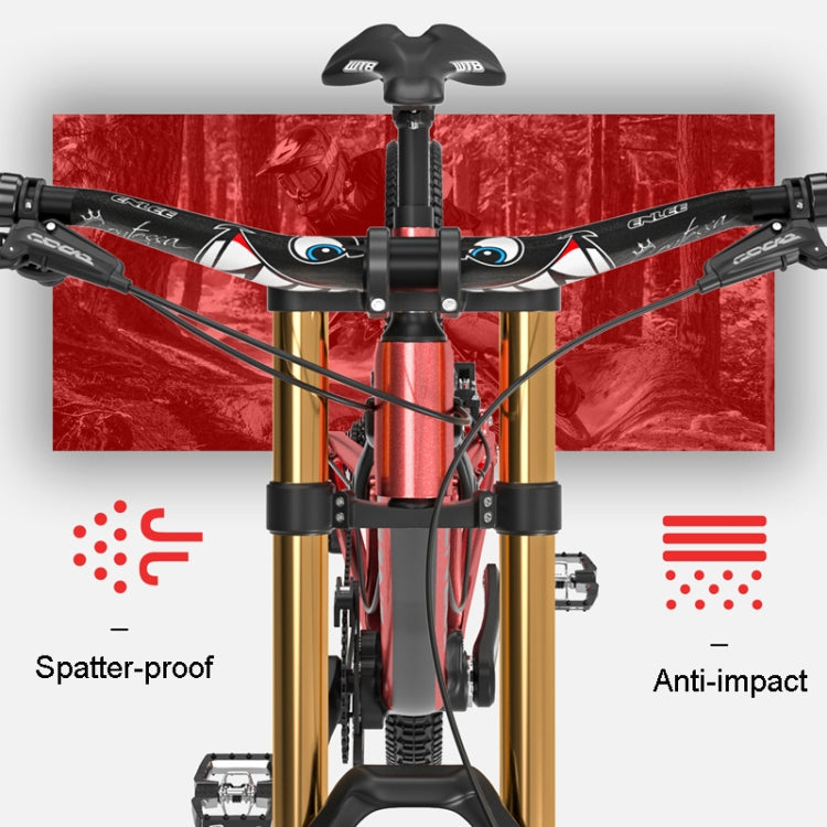 ENLEE EM2201 2pcs /Set Bicycle Crank Protective Covers Universal Decoration For Mountain And Road Bikes, Model: Transparent