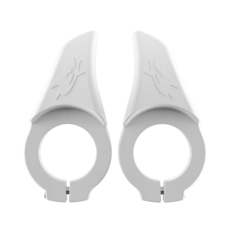 ENLEE S-10 1pair Mountain Bike Universal Cowl Grips Bicycle Grip Accessories Cycling Gear(White)